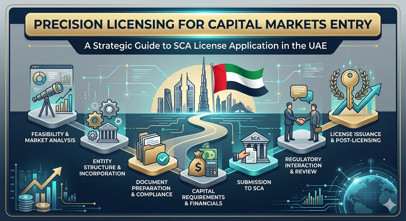 Precision Licensing for Capital Markets Entry: A Strategic Guide to SCA License Application in the UAE