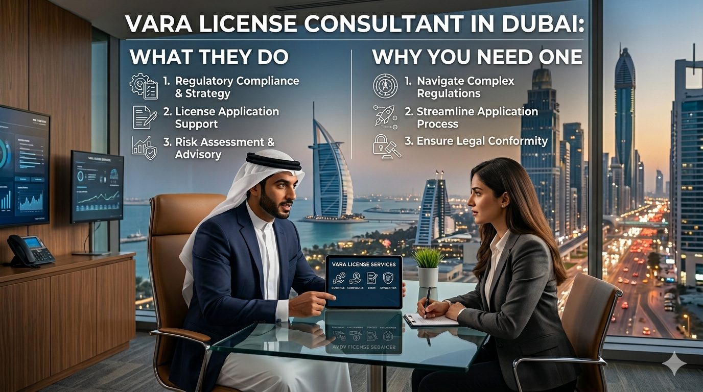 VARA License Consultant in Dubai: What They Do and Why You Need One