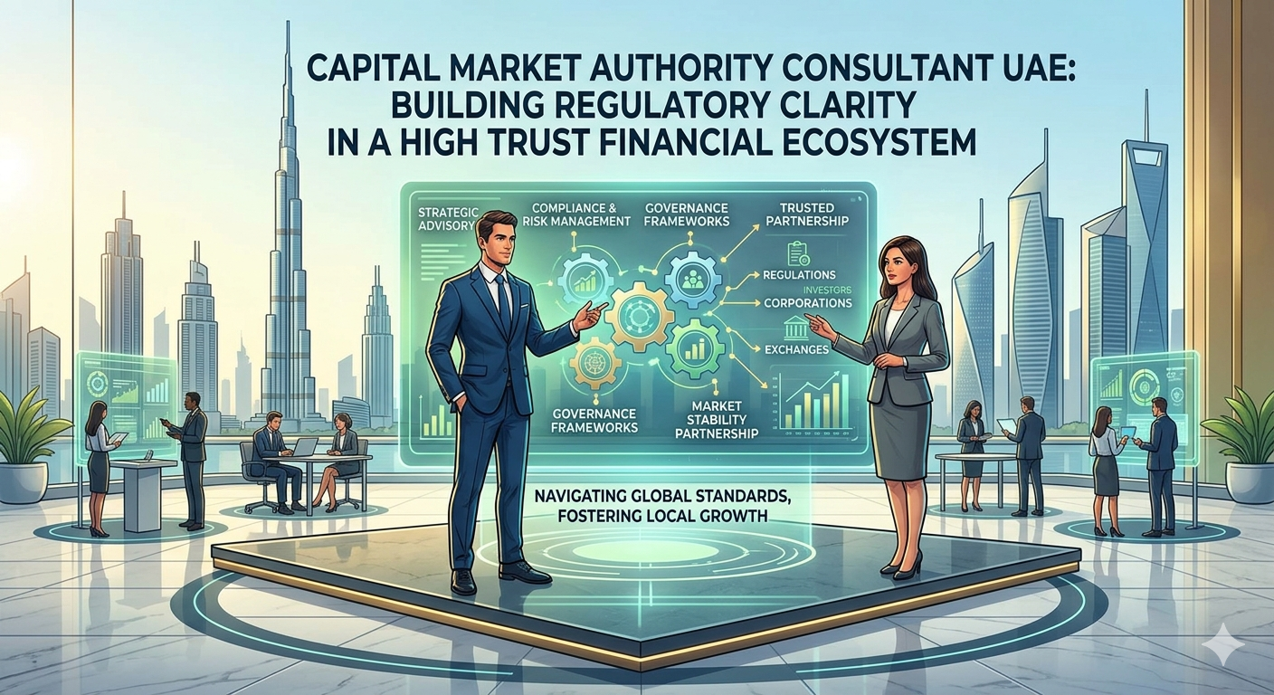 Capital Market Authority Consultant UAE: Building Regulatory Clarity in a High Trust Financial Ecosystem